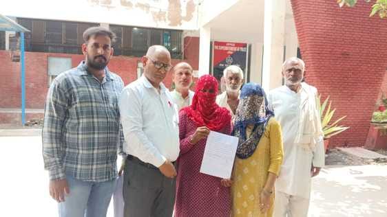 Family members reached SP office to search for the missing youth