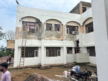 community health center building dilapidated