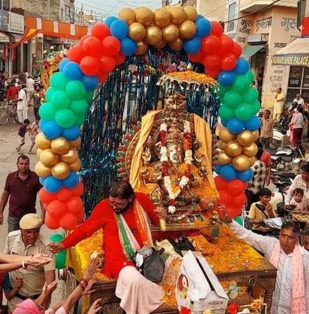 Ganesh festival begins, devotees dance to the beats of drums