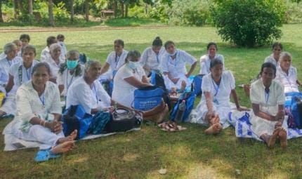 Prayers offered for world peace at Ananda Bodhi