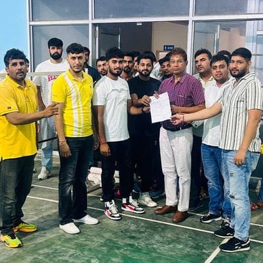 Students of Physical Department demanded not to take double fee