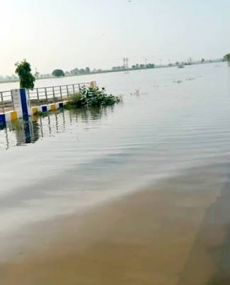 Rainwater entered more than 50 houses in Lahariya village, relief work continues