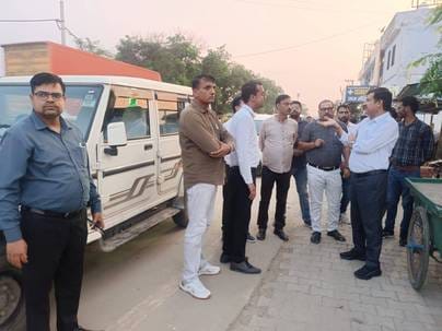 DMC ordered action against encroachment and spreading filth
