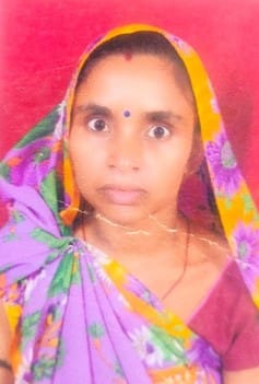 The husband killed his wife by chopping her with an axe