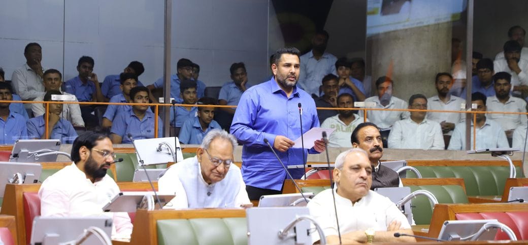 The MLA raised the demand for increasing the salary of SPO in the House