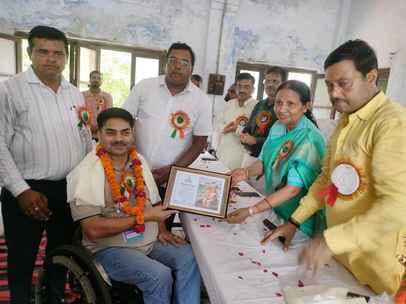 Sports talents were honored