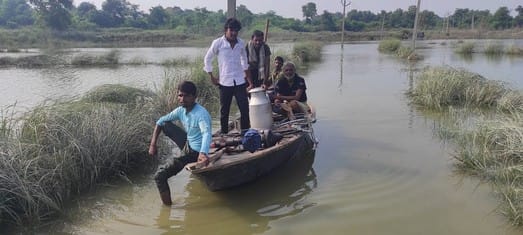 Yamuna's water level reached two meters below the red mark