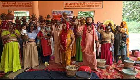 The story of Shiva Mahapuran started with the Kalash Yatra