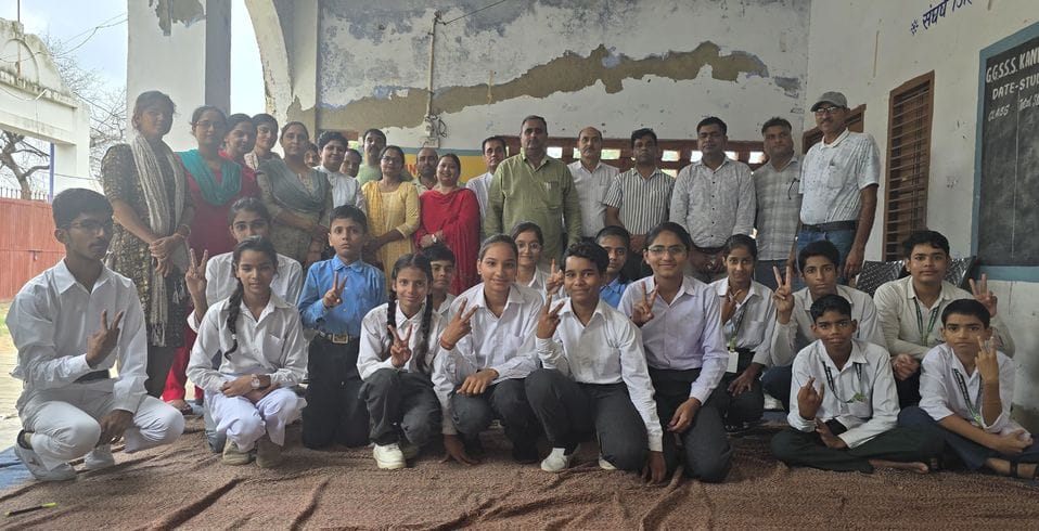 Laxmi Rajput stood first in essay writing competition