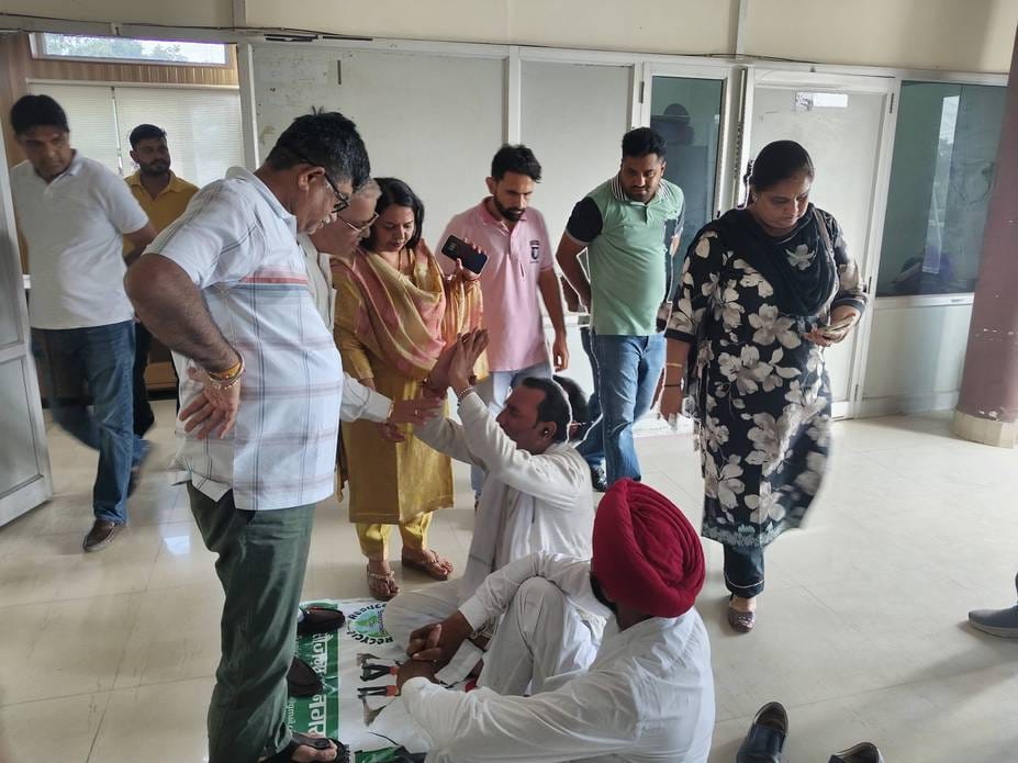 Councillors' anger erupted in the city council, staged a sit-in protest when tenders were not issued
