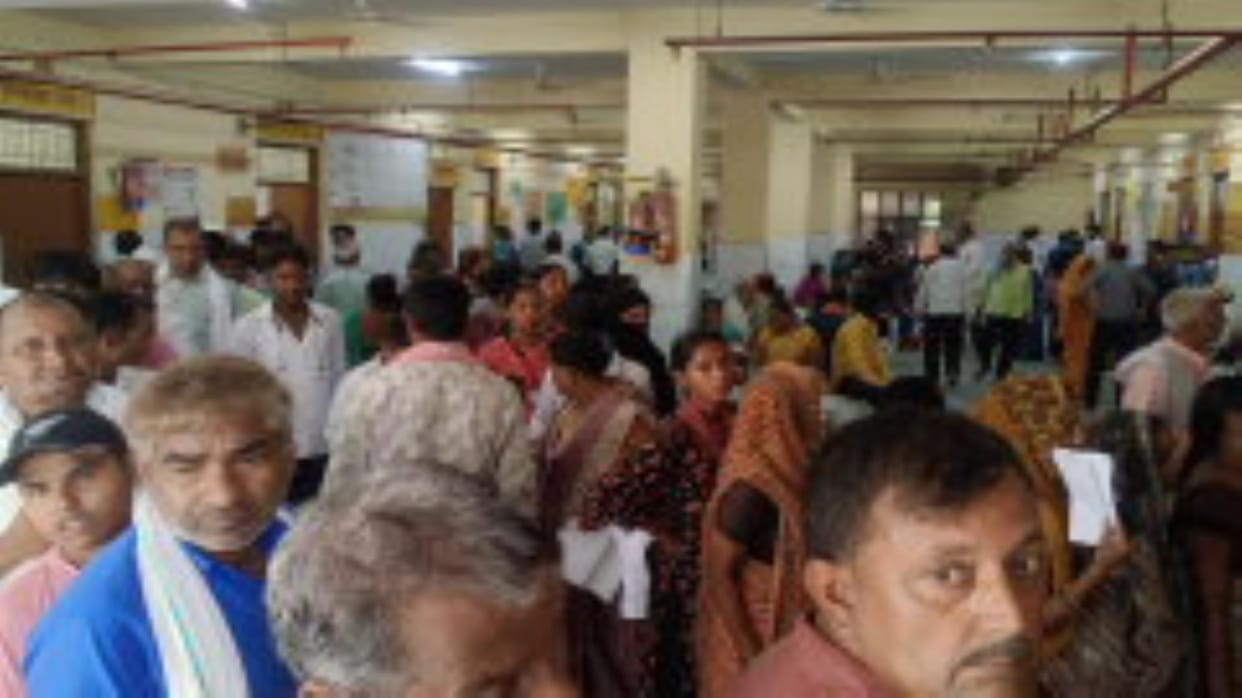 Increase in number of patients suffering from cold and fungus