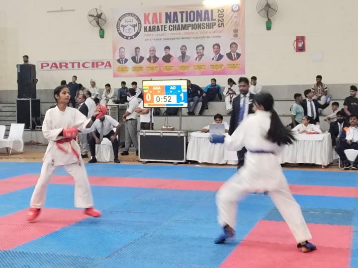 Ishika of Haryana first in under 59 kg weight category