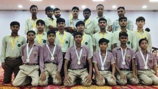 Geeta Kanya School second in table tennis under-17