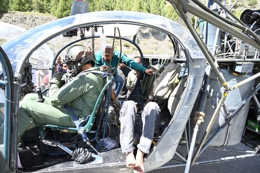 Roads closed, relief route opened, four people airlifted from Lahaul