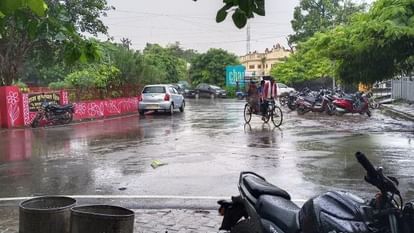 Weather became pleasant due to rain, waterlogging in many places