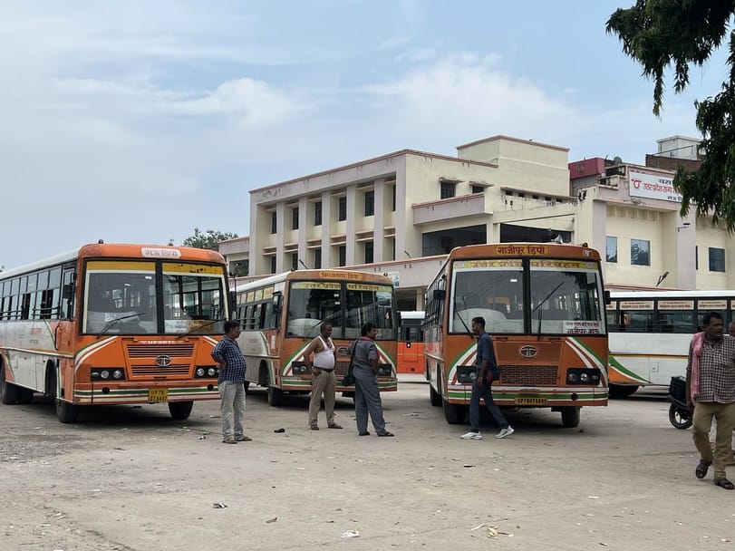 Roadways bus service for Ghazipur started after a decade and a half