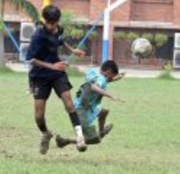 Purnachandra, Jaipuria Cantt, DPS Azadnagar and Kalyanpur won in football competition