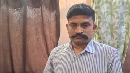 पीड़ित आरक्षक राहुल चौहान।