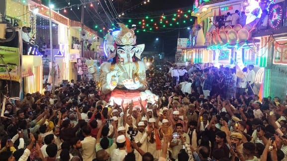 The city is filled with Ganpati, Rath Yatra is celebrated everywhere