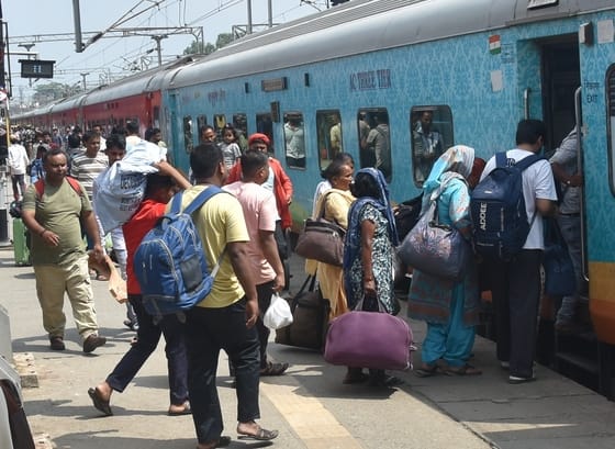 Landslides and water in Jammu disrupt railway tracks, trains cancelled