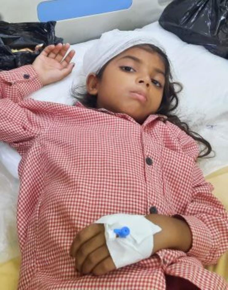 Student injured due to falling of fan in school referred to Lucknow