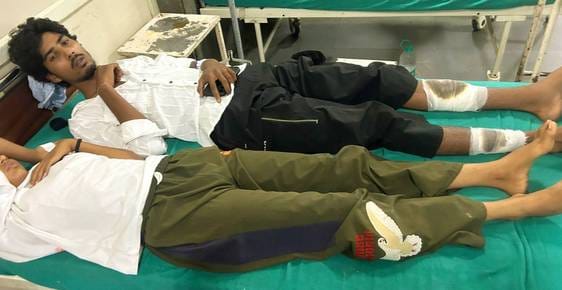 Armed youths entered a house in Hasanga village and attacked