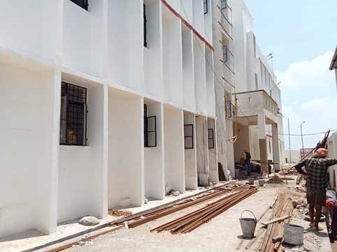 The work of the hostel is not complete, the playground is also incomplete