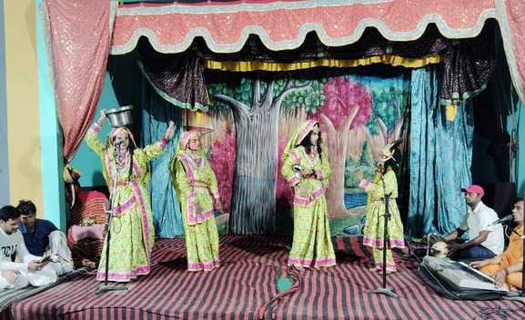 Childhood antics of Lord Krishna staged in Raasleela