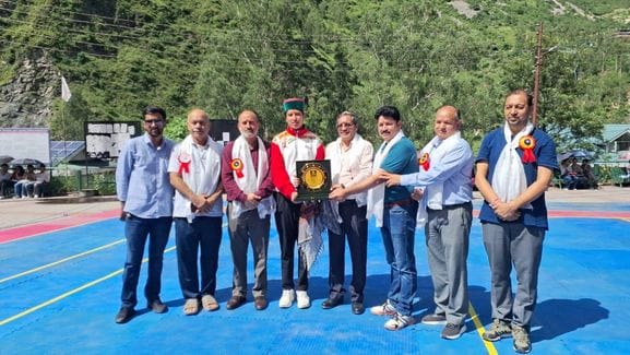 Rampur College honored student Shruti