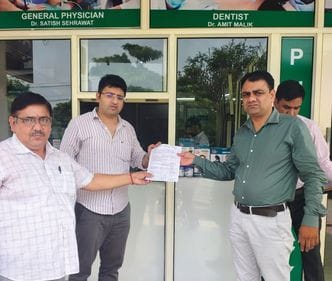 Five institutions fined for putting up hoardings without permission