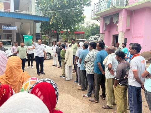 Cleanliness drive conducted in HUDA sector