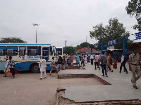 Bus booths located on rural and small routes will have tin sheds