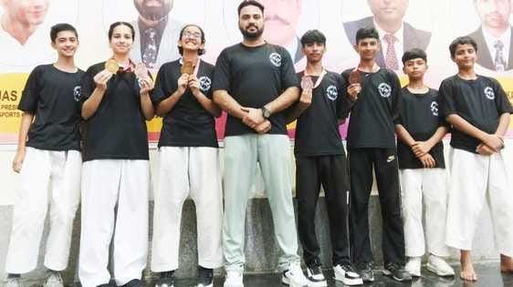 9 players from Ambala won medals in National Karate Championship
