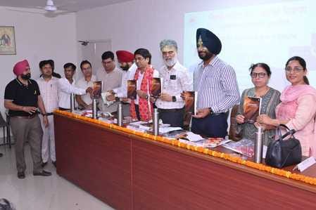 Two books of Dr. Vikas were released in the university