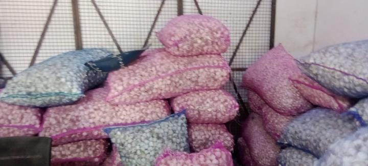 Gorakhpur News: Taste of garlic increased in the food of hotels and dhabas...price fell due to high supply