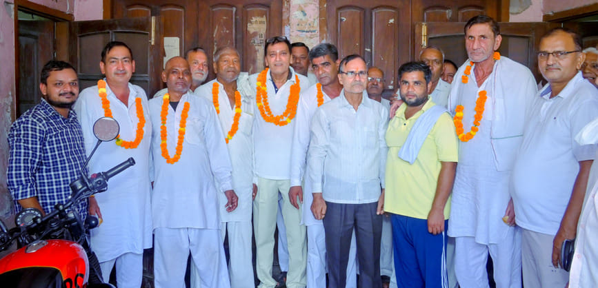 Krishnapal Tyagi became the head of Primary Agricultural Cooperative Society