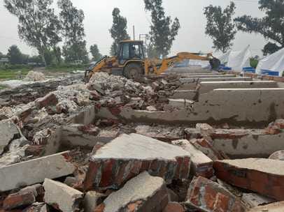 Crackdown on illegal colonies and dye houses