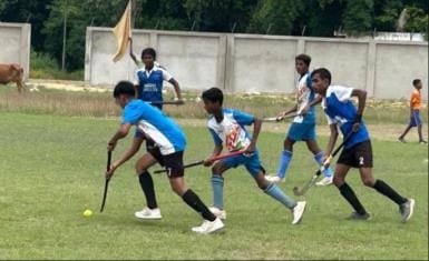 Players sweated it out on Sports Day and received honour