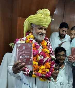 Kota News: Just 6 days after taking charge, Congress leader Naimuddin Guddu suspended again