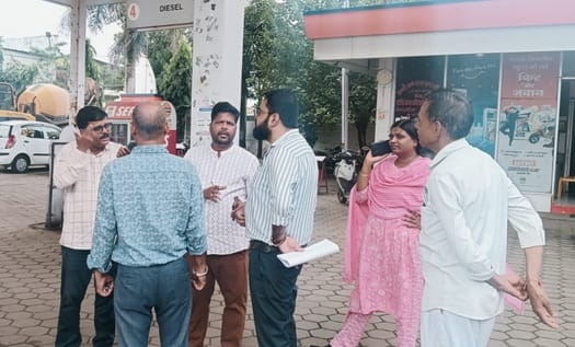Sehore news: Diesel Mixed with Water at Sehore Petrol Pump, 6,000 Liters Seized Worth ₹5.45 Lakh