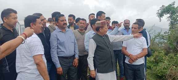 The MLA told the Revenue Minister about the situation