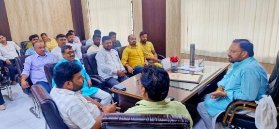 Met former MP and discussed Sankalp Diwas