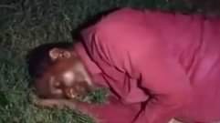 Drunk teacher in trouble, video goes viral in semi-nude state, assistant teacher suspended in Mauganj