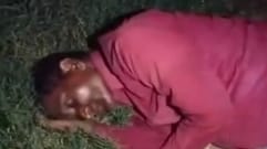 Drunk teacher in trouble, video goes viral in semi-nude state, assistant teacher suspended in Mauganj