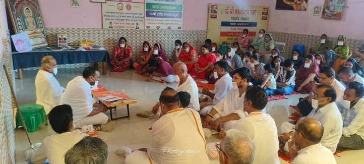 I asked for forgiveness from the creatures by saying Michhami Dukkadam