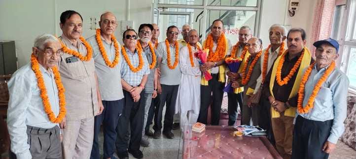 Vijay Puri became the President of Senior Citizens Council for the second time
