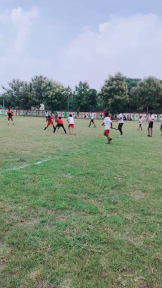 Stadium-A team victorious in hockey competition