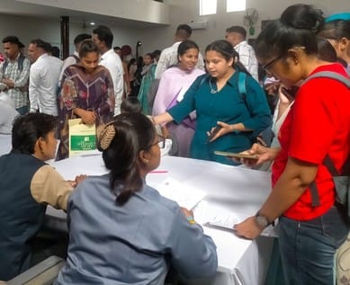 63 applicants selected in the job fair