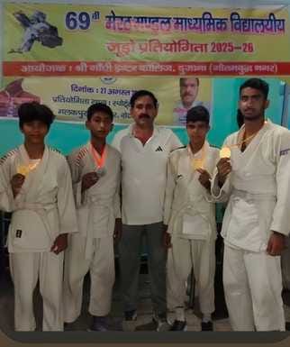 Four players won medals in Judo competition