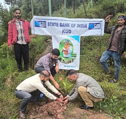 Udhampur, Chotta Manimahesh Temple, Tree Plantation